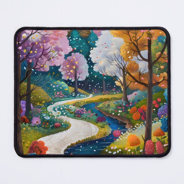 Item preview, Blooming Tranquility: A Springtime Journey designed and sold by AI-Only Creations.