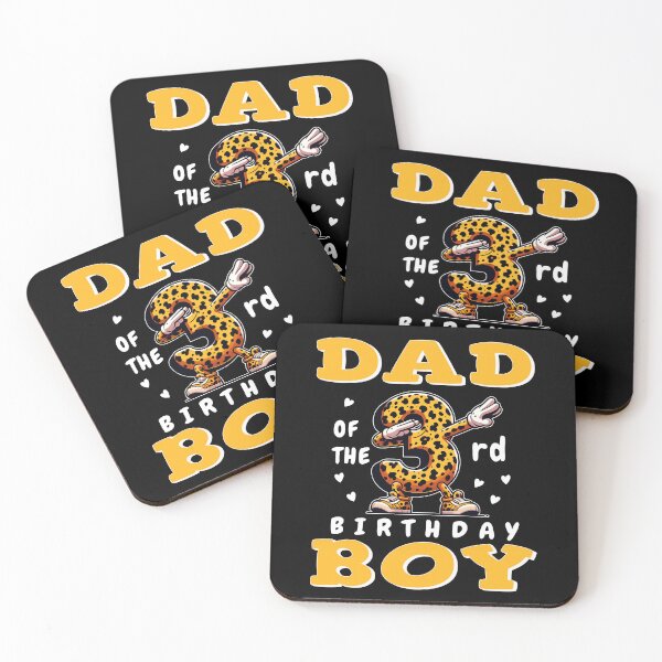 Item preview, Dad Of The Birthday Boy Leopard Theme matching family designed and sold by Jungle Hub.