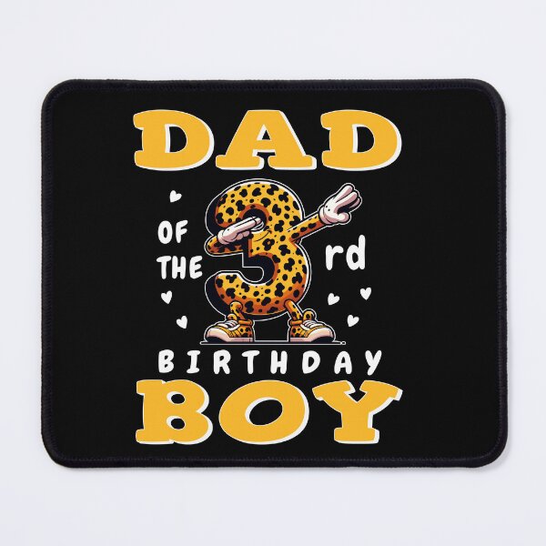 Item preview, Dad Of The Birthday Boy Leopard Theme matching family designed and sold by Jungle Hub.