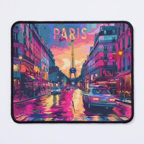 Item preview, =Paris Cityscape Illustration designed and sold by nomiraclehere.