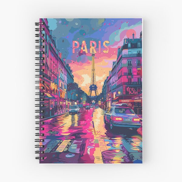 Item preview, =Paris Cityscape Illustration designed and sold by nomiraclehere.