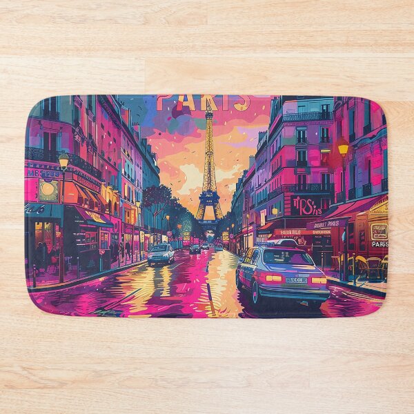 Item preview, =Paris Cityscape Illustration designed and sold by nomiraclehere.