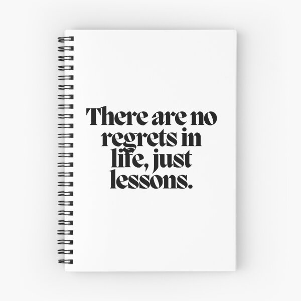 Item preview, There are no regrets in life, just lessons.  designed and sold by CharmStudio.