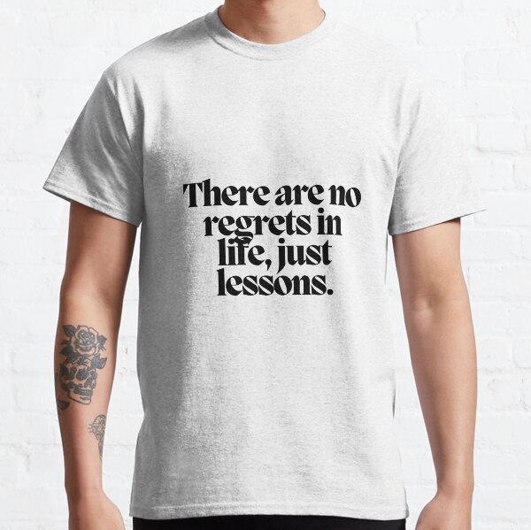 Item preview, There are no regrets in life, just lessons.  designed and sold by CharmStudio.