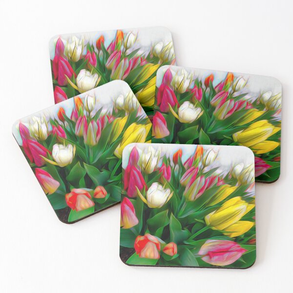 Item preview, Happy Spring Bouquet of Tulips  designed and sold by art64.