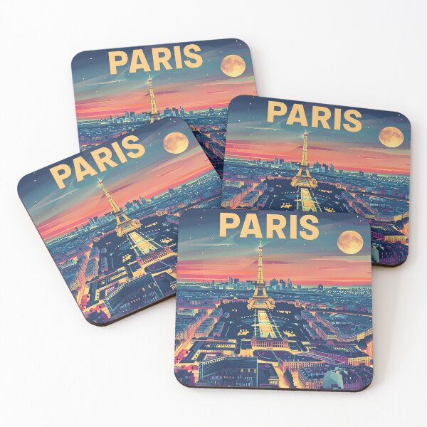 Item preview, =Paris Cityscape Illustration designed and sold by nomiraclehere.