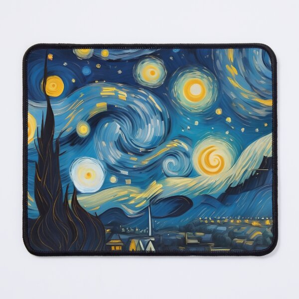 Item preview, Vincent Van Gogh Starry Night Pattern designed and sold by TheArtOfPat.