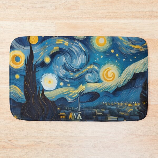 Item preview, Vincent Van Gogh Starry Night Pattern designed and sold by TheArtOfPat.