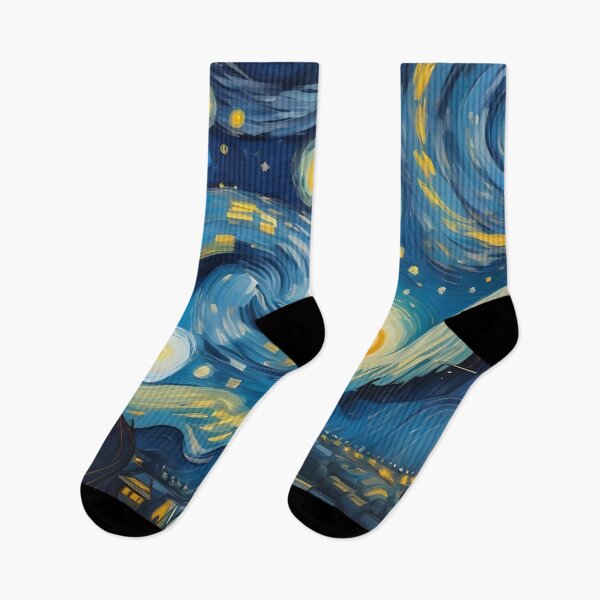 Item preview, Vincent Van Gogh Starry Night Pattern designed and sold by TheArtOfPat.