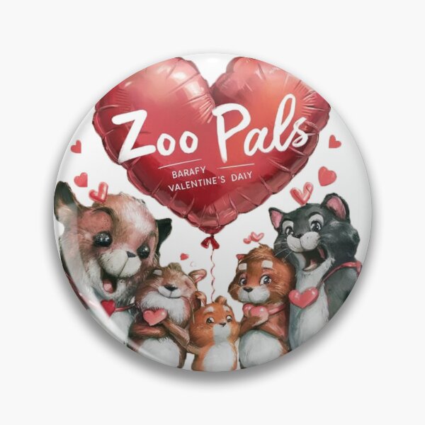 Item preview, Cute Zoo Pals Animals For Valentine's Day Animal Cutest T-Shirts designed and sold by sportsimpact.