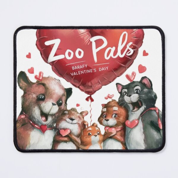 Item preview, Cute Zoo Pals Animals For Valentine's Day Animal Cutest T-Shirts designed and sold by sportsimpact.
