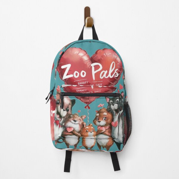 Item preview, Cute Zoo Pals Animals For Valentine's Day Animal Cutest T-Shirts designed and sold by sportsimpact.