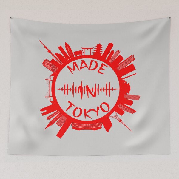 Item preview, MADE IN TOKYO, TOKYO, Tokio stadt, tokyo city, Sound of Tokyo, Tokyo music, designed and sold by GOLDENGARDENART.