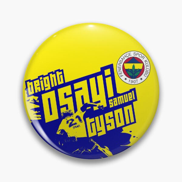 Item preview, Fenerbahçe Bright Osayi Samuel themed graphic design designed and sold by ironpalette.