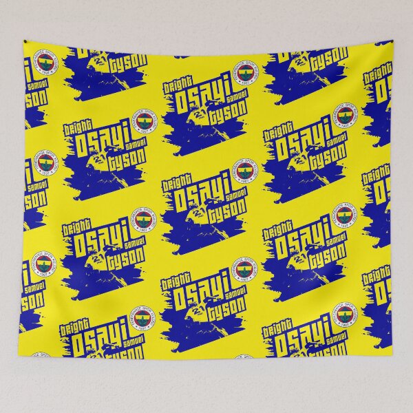 Item preview, Fenerbahçe Bright Osayi Samuel themed graphic design designed and sold by ironpalette.