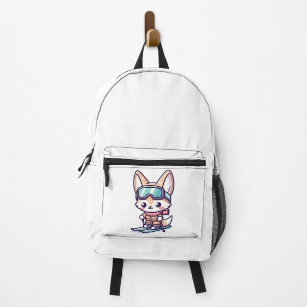 Item preview, Kawaii Fennec With Ski Goggles designed and sold by CanvasCutie.