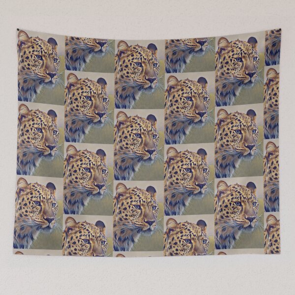 Item preview, Portrait of a Big Cat - Leopard  designed and sold by rossartstudio.