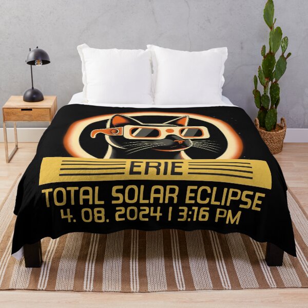 Item preview, Cat with Eclipse Glasses: Total Solar Eclipse designed and sold by perfect-radius.