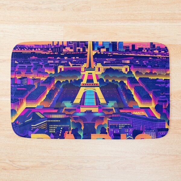 Item preview, =Paris Cityscape Illustration designed and sold by nomiraclehere.