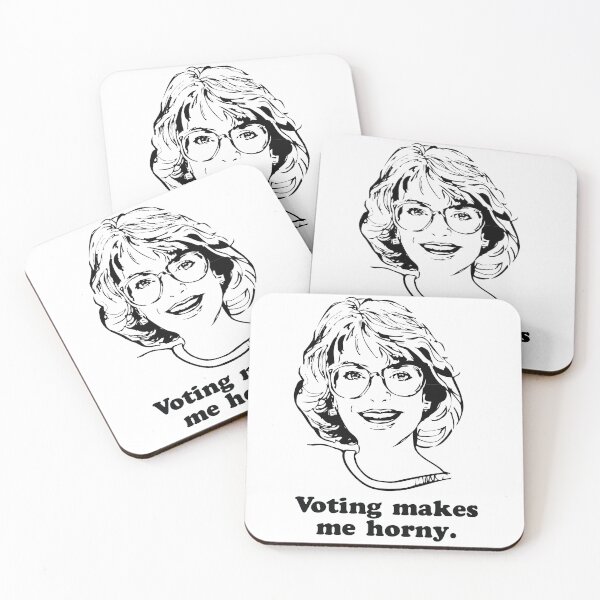 Item preview, Voting Makes me Horny designed and sold by Elma-Sujo.
