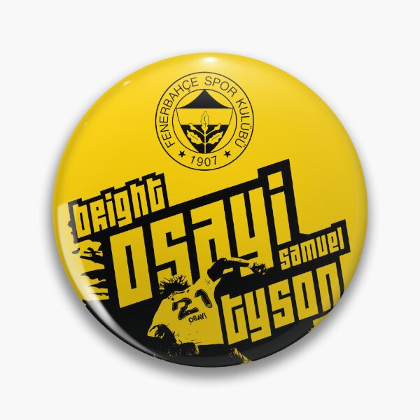 Item preview, Fenerbahçe Bright Osayi Samuel themed graphic design designed and sold by ironpalette.