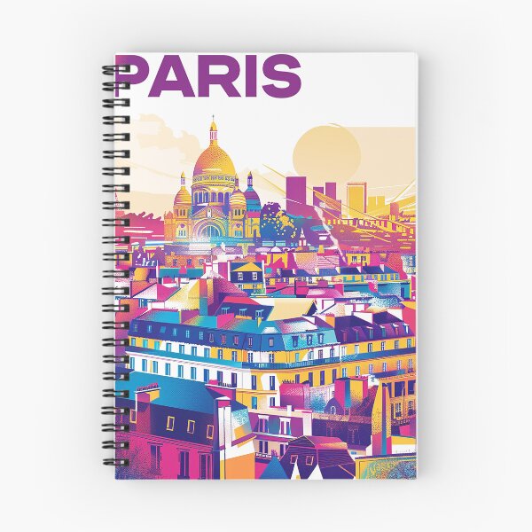 Item preview, =Paris Cityscape Illustration designed and sold by nomiraclehere.