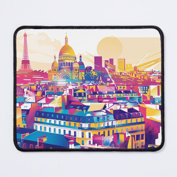 Item preview, =Paris Cityscape Illustration designed and sold by nomiraclehere.