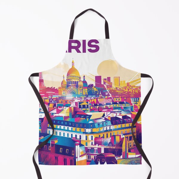 Item preview, =Paris Cityscape Illustration designed and sold by nomiraclehere.