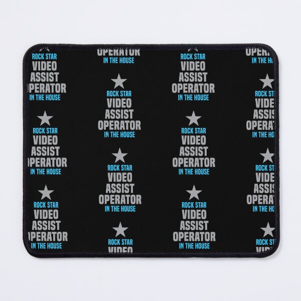 Item preview, Rock Star Video Assist Operator in the House designed and sold by NermilioDesigns.