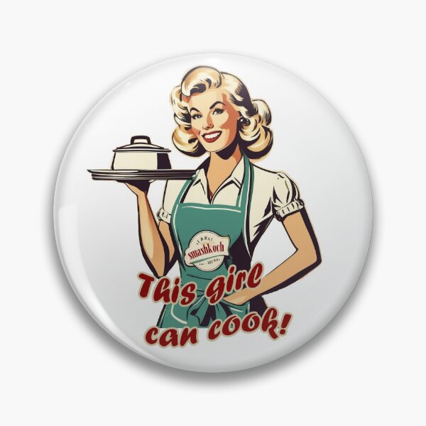 Item preview, This girl can cook! designed and sold by Drift-the-cook.