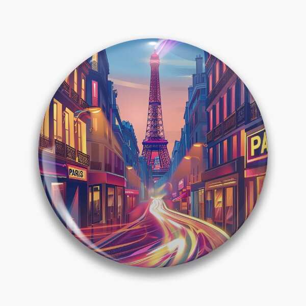 Item preview, =Paris Cityscape Illustration designed and sold by nomiraclehere.