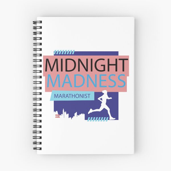 Item preview, midnight madness marathonist designed and sold by BaconLines.
