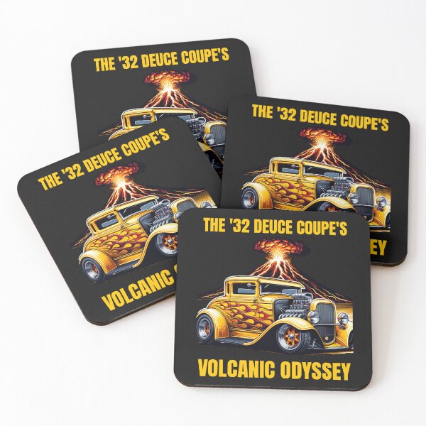 Item preview, The '32 Deuce Coupe's Volcanic Odyssey designed and sold by MerchByCraig.