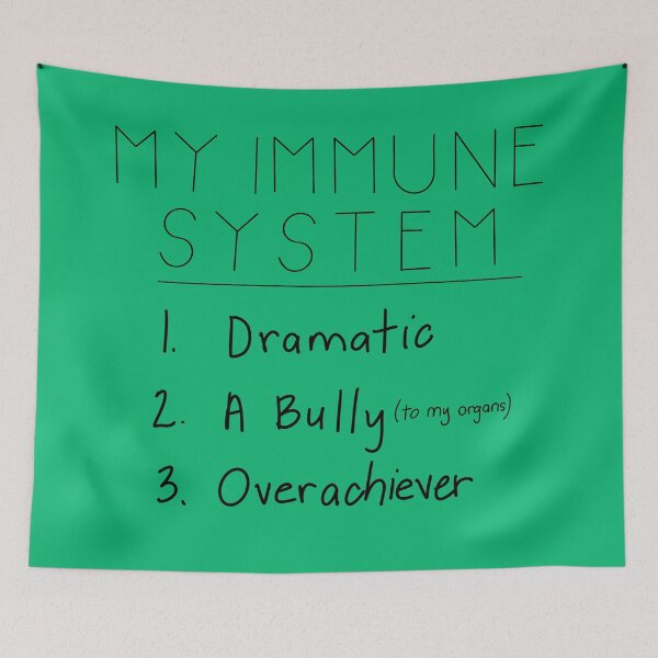 Item preview, Bratty Immune System designed and sold by betes-boys.