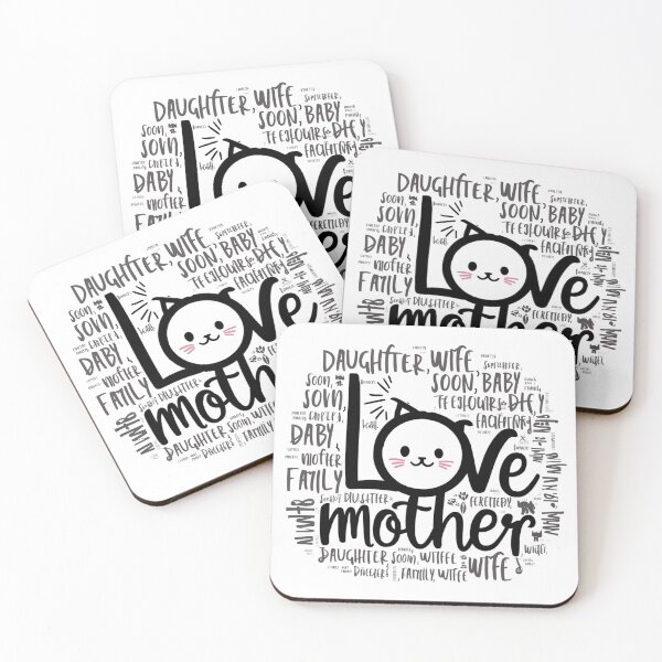 Item preview, #Mother, My Mom, My Mom is Heroine, My First Friends - With Love Design designed and sold by Colorful-Garden.