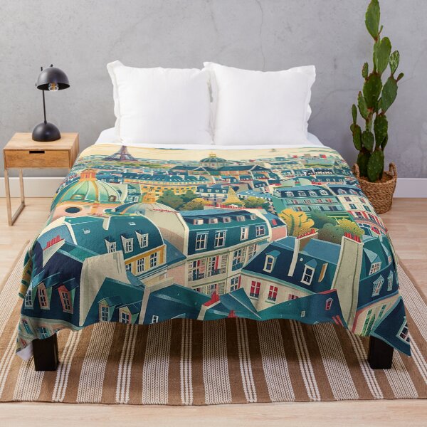 Item preview, =Paris Cityscape Illustration designed and sold by nomiraclehere.