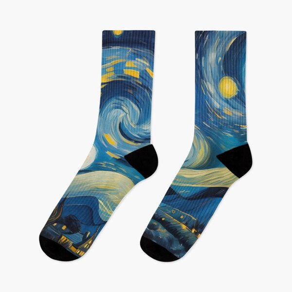 Item preview, Vincent Van Gogh Starry Night Pattern designed and sold by TheArtOfPat.