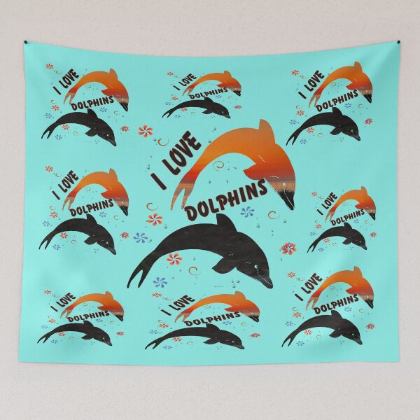 Item preview, For the Love of Dolphins designed and sold by kristalcurt.