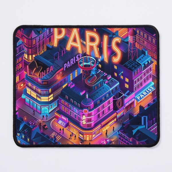 Item preview, =Paris Cityscape Illustration designed and sold by nomiraclehere.