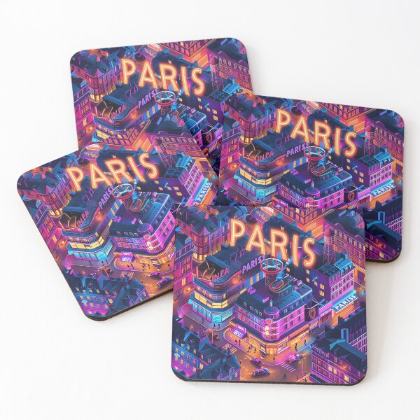 Item preview, =Paris Cityscape Illustration designed and sold by nomiraclehere.