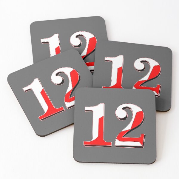 Item preview, twelve Bold 12 Soccer Number Design designed and sold by 4rpixs.