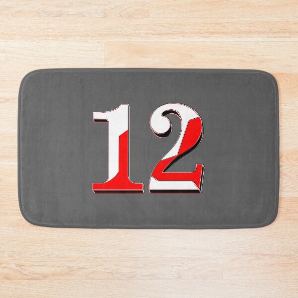 Item preview, twelve Bold 12 Soccer Number Design designed and sold by 4rpixs.
