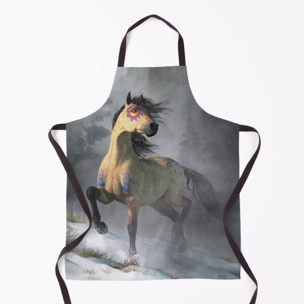 Item preview, Buckskin Horse in Native American War Paint designed and sold by Daniel Eskridge.
