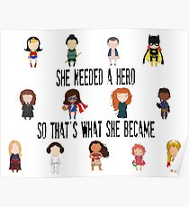 So that's what she became Poster
