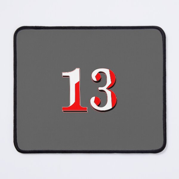 Item preview,  thirteen Bold 13 Soccer Number Design designed and sold by 4rpixs.