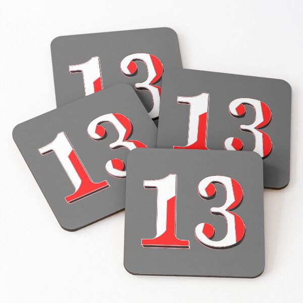 Item preview,  thirteen Bold 13 Soccer Number Design designed and sold by 4rpixs.