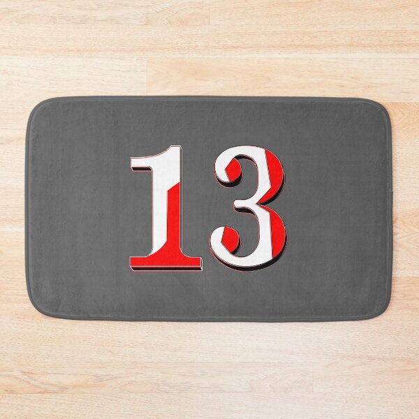 Item preview,  thirteen Bold 13 Soccer Number Design designed and sold by 4rpixs.