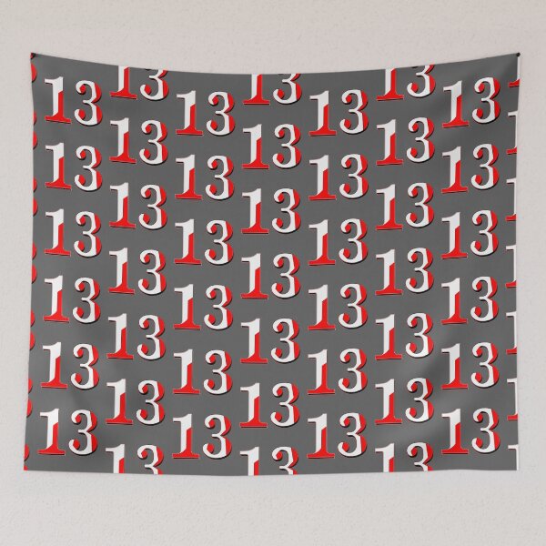 Item preview,  thirteen Bold 13 Soccer Number Design designed and sold by 4rpixs.