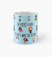 So that's what she became Mug