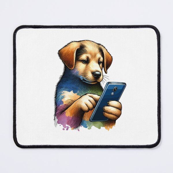 Item preview, Funny Dog Play Mobile Phone designed and sold by tharika wiangkal.